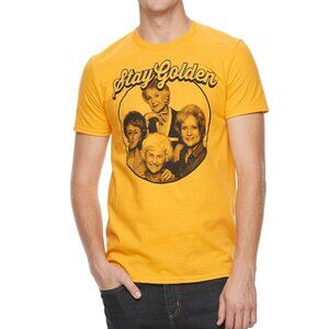 ABC Studios Stay Golden The Golden Girls Tee Funny TV Comedy Vintage T-Shirt S